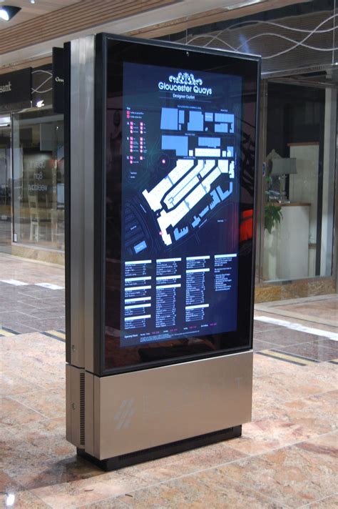 For The Busy Retail Centre Gloucester Quays We Created A Touch Screen