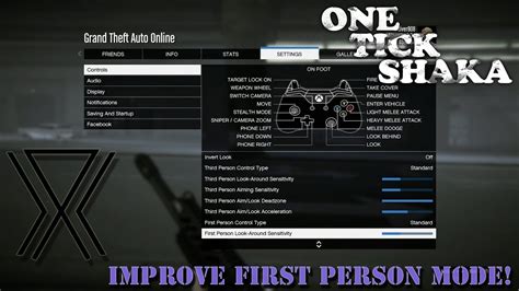 How To Maximize Your Gta V First Person Settings And Experience Youtube