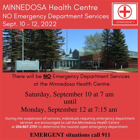 Prairie Mountain Health On Twitter Minnedosa Health Centre Emergency