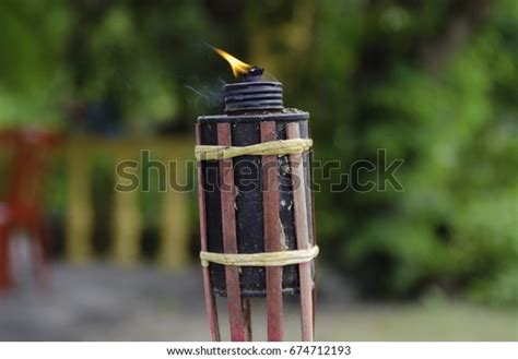 Bamboo Pelita Icon Hari Raya Oil Stock Photo 674712193 Shutterstock
