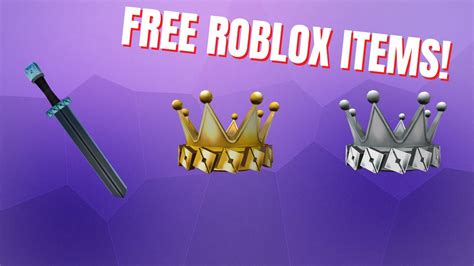 New Free Roblox Items 2021 Youtube