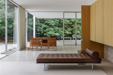 Farnsworth House By Ludwig Mies Van Der Rohe Up Interiors Maison