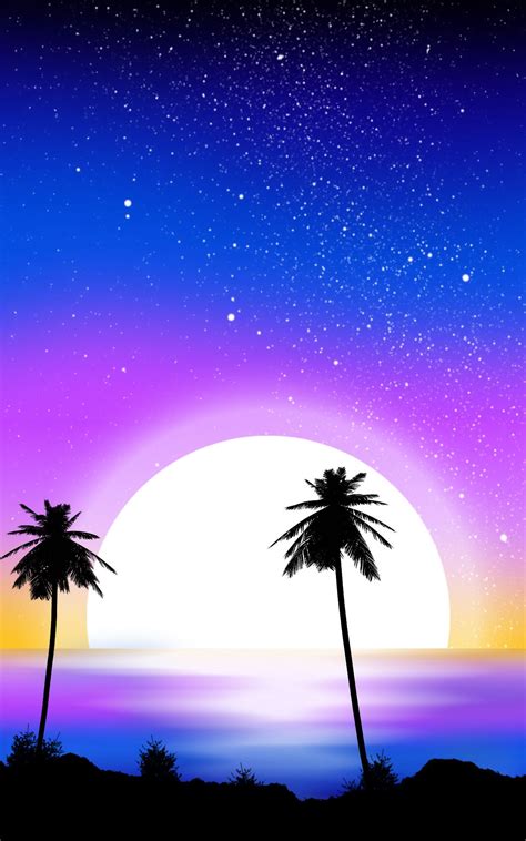 Sunset Digital 1280 X 2048 Wallpaper Background For Ipad Mini Air
