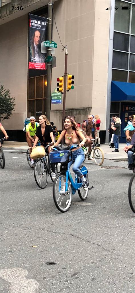 Philly Naked Bike Ride Scrolller