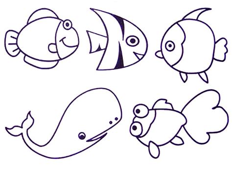 Sea animal coloring pages,free printable kids ocean animals coloring book