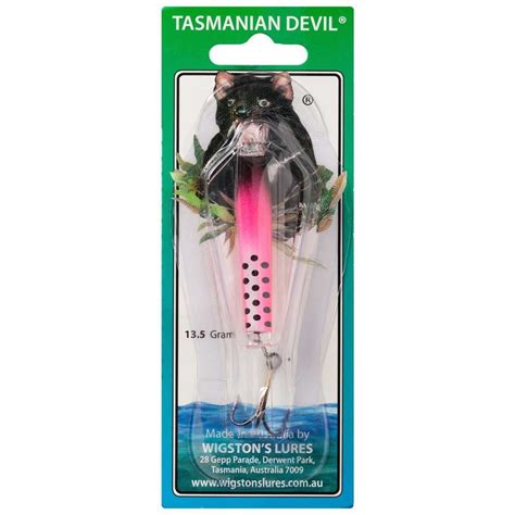 Wigston's Lures Tasmanian Devil Pink Bomber Lure | BIG W