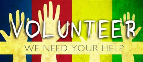 Volunteers Needed St Paul Catholic Church