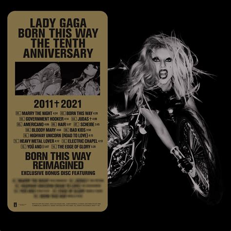 Lady Gaga To Release Born This Way Special Edition For Albums 10th