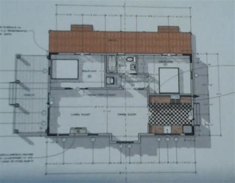 Smallhood 800 Sq Ft Open Floor Floor Plan With Huge Deck Fun Inside And