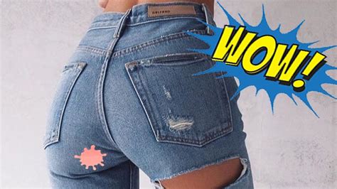 How to remove gum from clothes. How to remove gum from jeans - YouTube