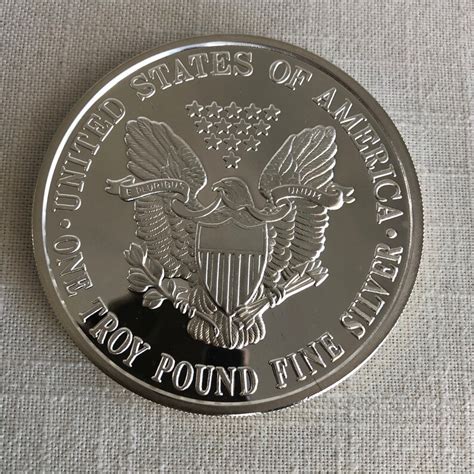 1 Troy Pound Silver Walking Liberty 2000 Uncirculated Proof Etsy