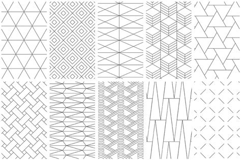 Simple Line Geometric Patterns Graphics Youworkforthem