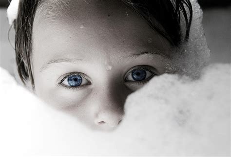 Blue Eyes And Bubbles Photograph By Lorraine Devon Wilke Fine Art America