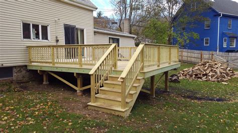 The support at the side is called the stringer. Ground Level Deck Ideas, Designs & Pictures | Page 16 ...