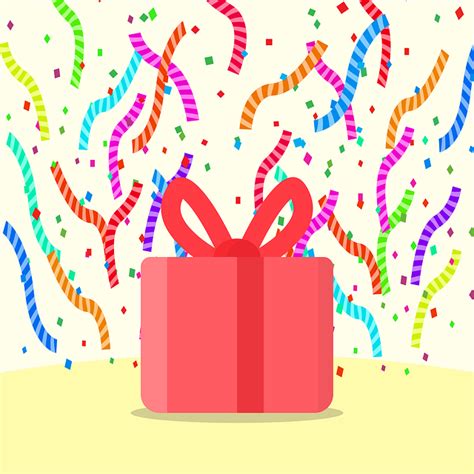 Geschenk Confetti Verjaardag Gratis Vectorafbeelding Op Pixabay Pixabay