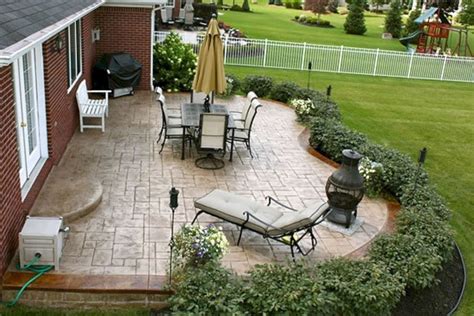 Concrete sculpture is another way to make a yard stand out from the rest. 38 Inspiring Backyard Patio Design Ideas On A Budget # ...