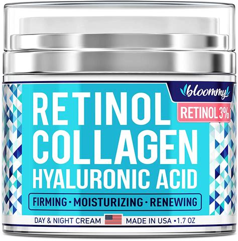 Bloommy Retinol Collagen Cream Hyaluronic Acid Dayandnight Cream