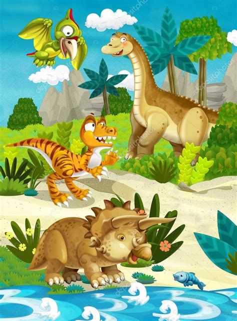 Dibujos Animados De Dinosaurios En Español Para Niños Dibujos Animados