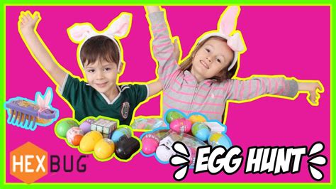 Buscando Huevitos De Pascuas 🐣🐇🐰easter Egg Hunt Hexbug Nano Egg