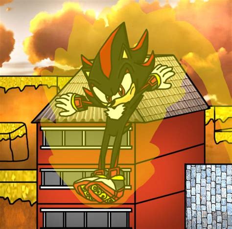 Sonic Artwork Shadow Infiltrating Enemy Territory [city] Sonic Forces R Sonicthehedgehog