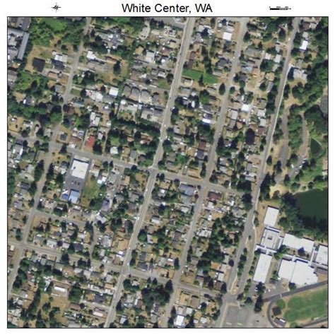 Aerial Photography Map Of White Center Wa Washington