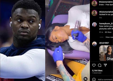 adult film star moriah mills gets zion williamson face tattoo in bizarre move after twitter