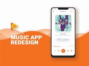 Google Play Music App Redesign Uplabs