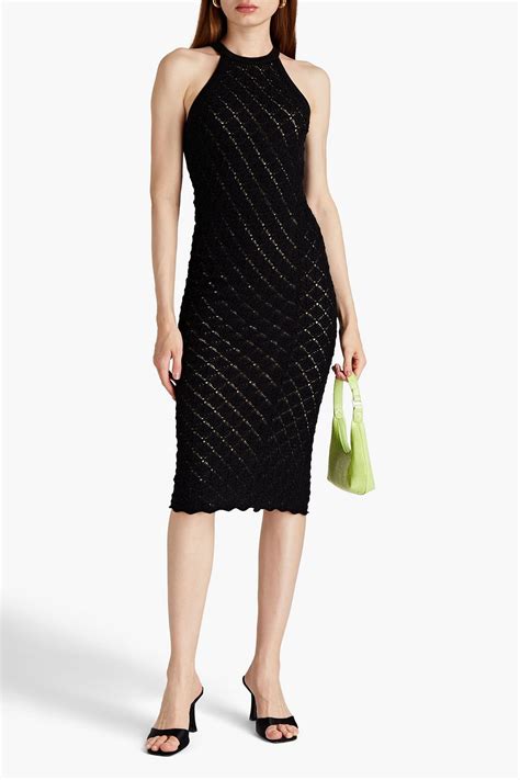 Alice Olivia Pointelle Knit Dress The Outnet