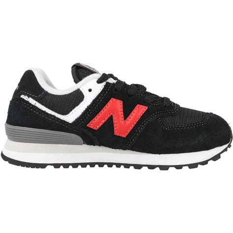 New Balance 574 Black Suede Trainers Shoes Awesome Shoes