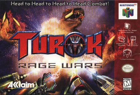 Ficha Técnica de Turok Rage Wars para Nintendo 64 Museo Del Videojuego