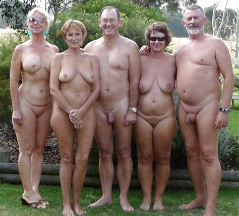 Naked Mature Nudist Group