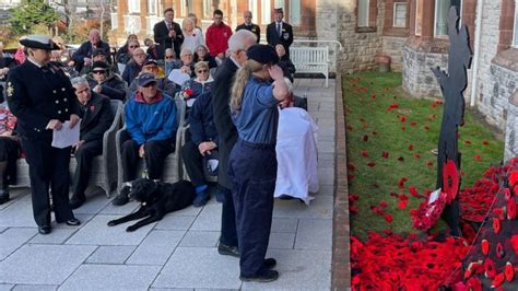 Armistice Day Remembrance Events Held Around Wales Bbc News