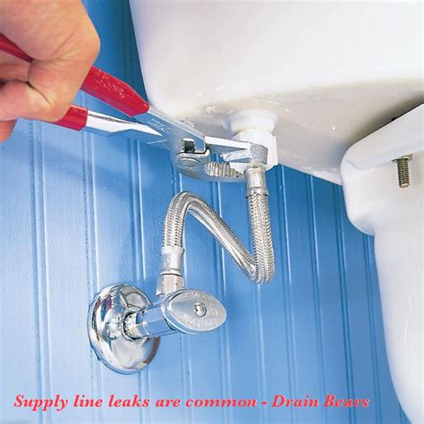 This type of water supply tube is good for use with either hot or cold water supply lines. Toilet supply line leaks repair Las Vegas in 2020 | Diy ...