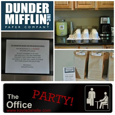 dunder mifflin the office themed birthday party the office birthday card the office tv show