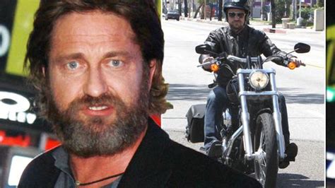 Gerard Butler Rushed To Hospital After Motorbike Smash Mirror Online