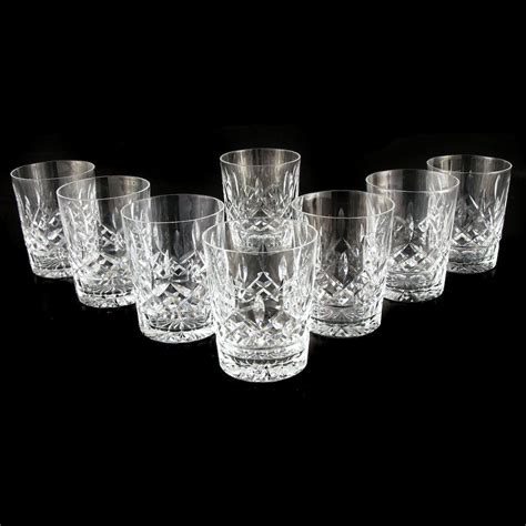 Waterford Crystal Lismore Double Old Fashioned Glasses Ebth