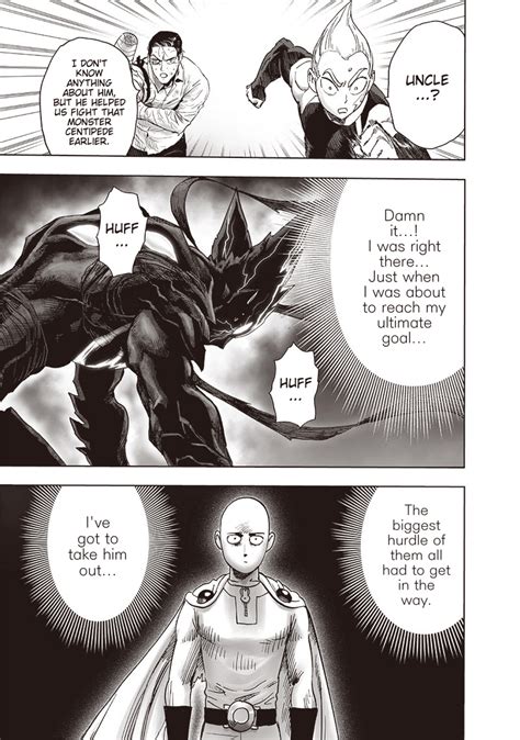 One Punch Man Chapter 162 One Punch Man Manga