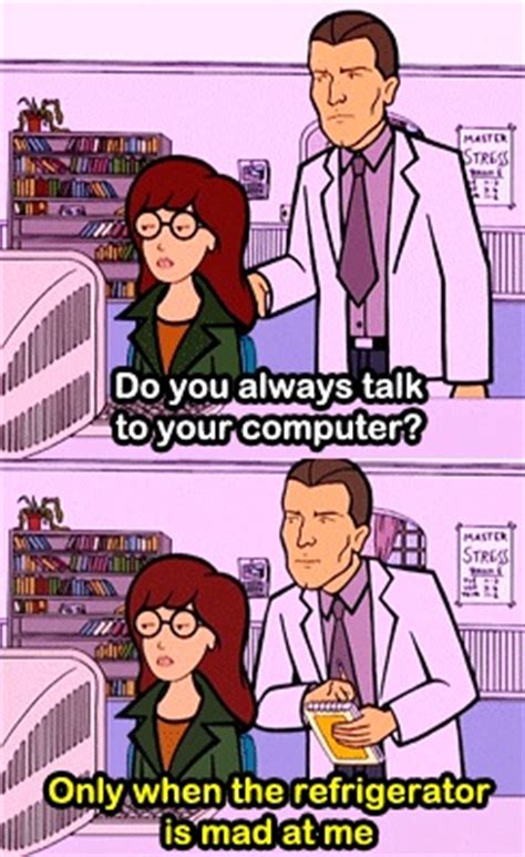 Find and save images from the daria quotes collection by ☾мσση¢нιℓ∂☽ (indiemess) on we heart it, your everyday app to get lost in what you love. Love her sarcasm! | Daria quotes, Daria memes, Daria ...