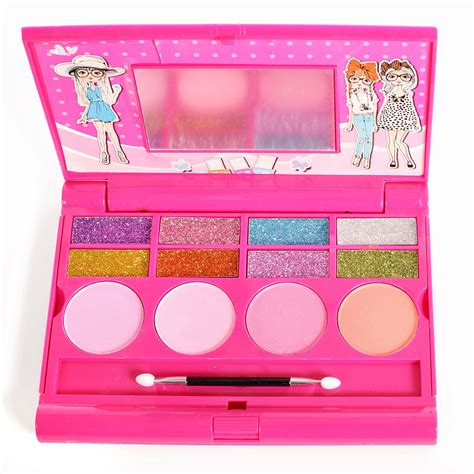 Iq Toys Princess Girls All In One Deluxe Makeup Palette With Mirror