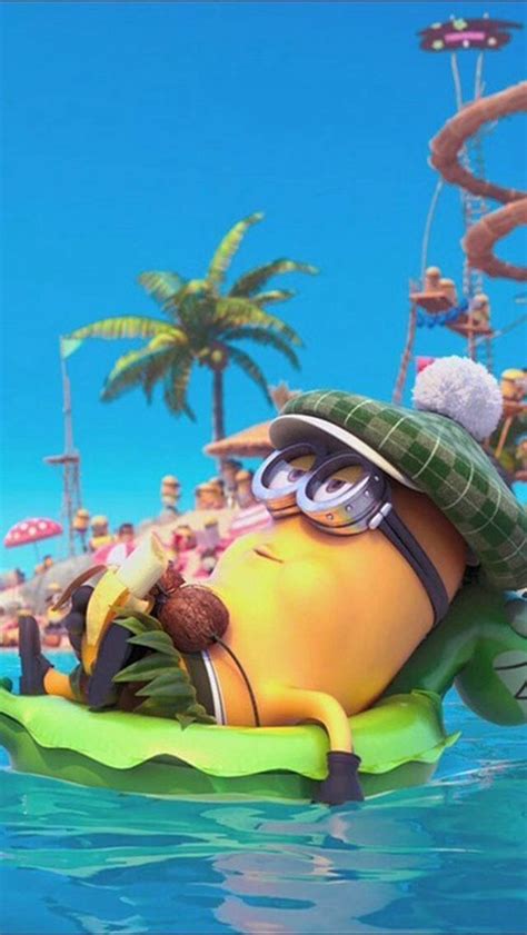Wish I Was At Minion Beach Right Now Despicable Me Pinterest
