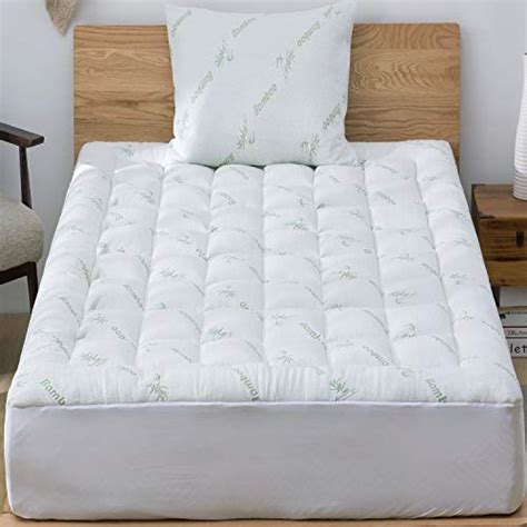 This inexpensive bamboo mattress pad is 40% bamboo and 60% brushed microfiber for plush softness. Niagara Sleep Solution Bamboo Mattress Topper Twin Cooling ...