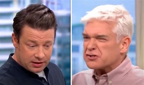 Phillip Schofields Astonishing Rant At Jamie Oliver Exposed ‘you