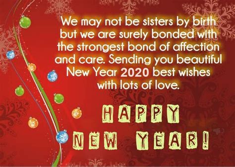 Best New Year 2019 Wishes For Sister In Law With Images Wishes For