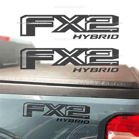 Fx2 Hybrid Maverick Decal Fits Ford F150 Bedsides Pickup Etsy