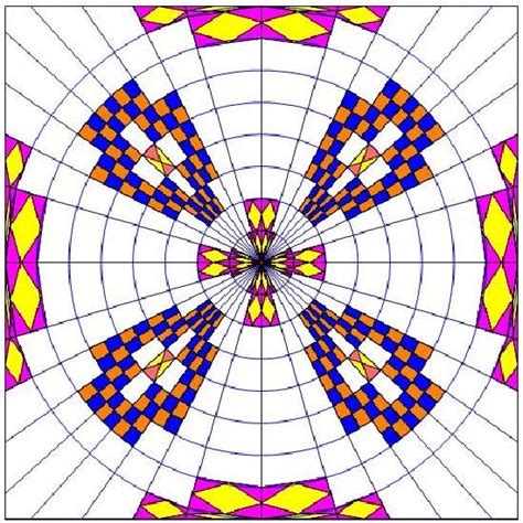 A 9x9 Kaleidoscopic Prototype Grid For Transformation Download