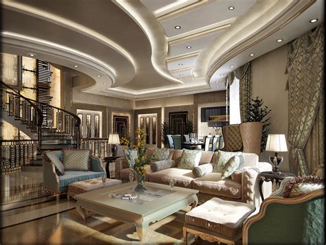 Villa interiors Decor riyadh, cairo and Manamah Residential Designing