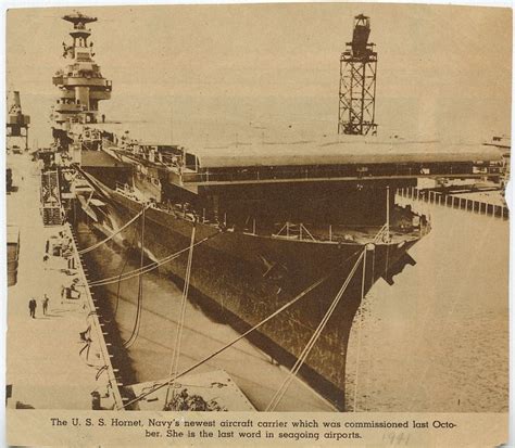 Aircraft Carrier Photo Index USS HORNET CV