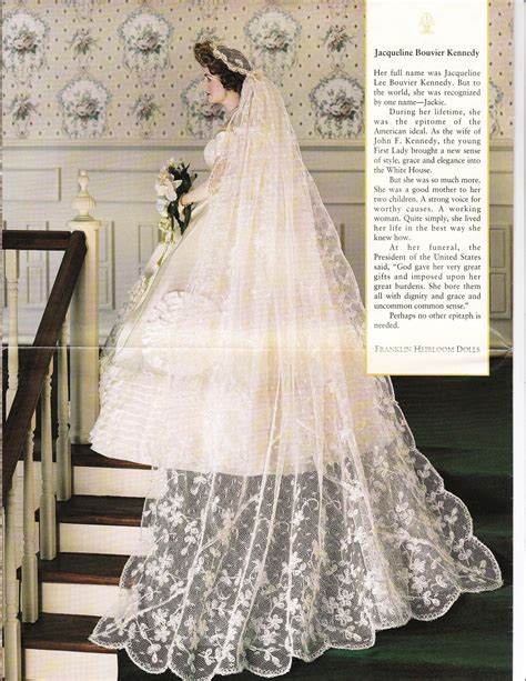 Franklin Mint Jackie Kennedy Wedding Dress In 2019