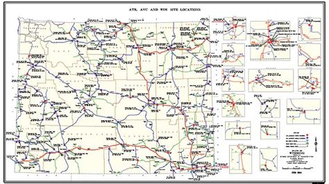 Wyoming Road Condition Map Us States On Map