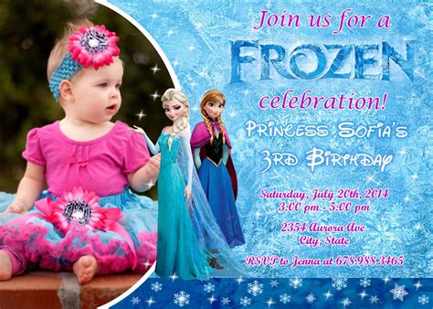 Disney Frozen Birthday Party Invitation By Fantasticinvitation 899